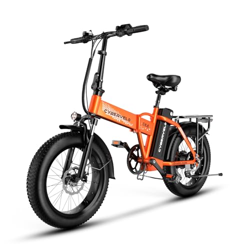 1000W Folding Electric Bike, 48V 20.8AH Large Removable Battery E-Bike, 30+MPH, 80 Miles Max Range, 20