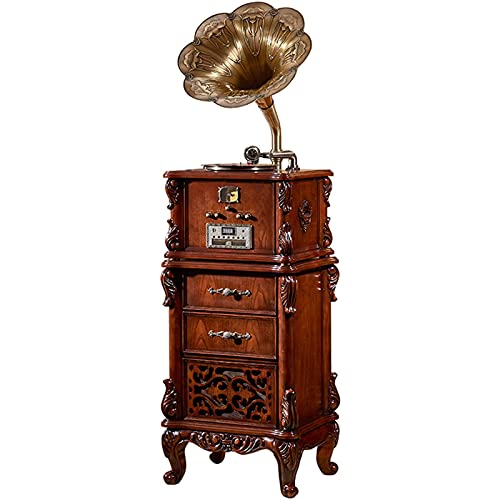 JRZTC Gramophone en Bois phonographe Gramophone Platine Vinyle Tourne-Disque Haut-parleurs contrôle du système stéréo 3… - Les Beatles, Paul McCartney, John Lennon, RIngo Starr, George Harrison JRZTC Gramophone en Bois phonographe Gramophone Platine Vinyle Tourne-Disque Haut-parleurs contrôle du système stéréo 3…