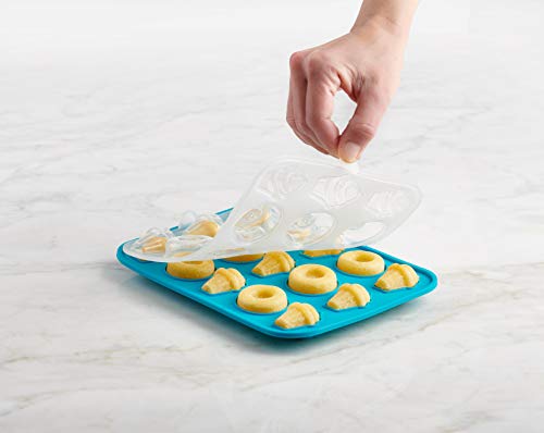 Trudeau Bakeware Cake Pop Pan, Multi, Aqua #TOP4
