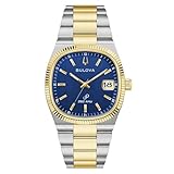 Bulova Orologio Analogico al Quarzo da Uomo con Cinturino in Acciaio Inossidabile 98B462