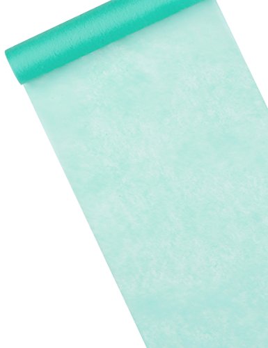 HOBI Chemin de Table intissé Menthe 29 cm x 10 m