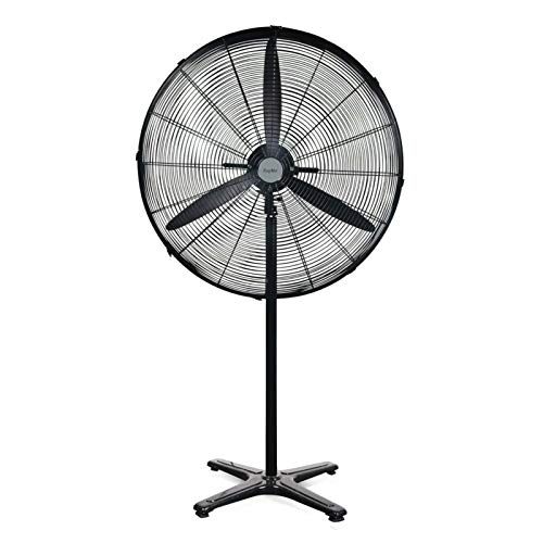 VENTILATORE A PIANTANA DA TERRA INDUSTRIALE PALE 65 CM OSCILLANTE ZEPHIR ZDM65CM