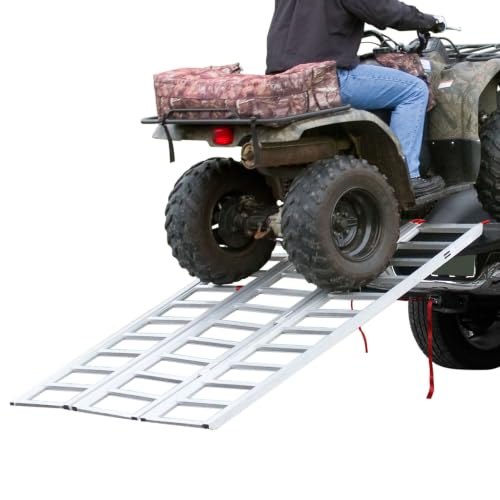 Black Widow ATV Loading Ramp, Extra-Wide, 6' 5" x 54", 1,500 lb Capacity