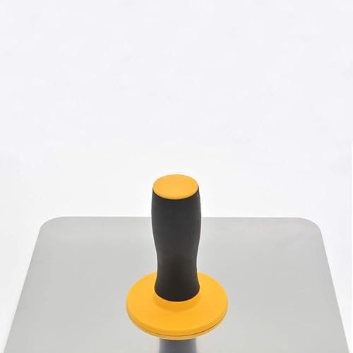 Miniatura 5 de Soporte para tablero de mortero, halcón de enlucido de aluminio con mango de agarre suave, pintura casera con mango herramienta de enlucido para