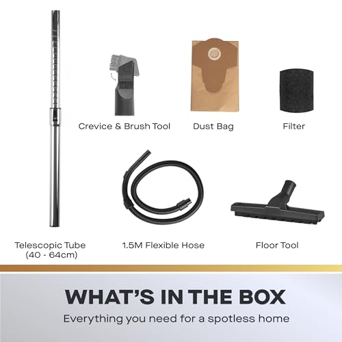 Daewoo Wet & Dry Vacuum Cleaner – Powerful 1000W for Home, Garage & Workshop | Large 20L Tank, Blower Function, Washable Filter, Long 5.5m Cord. 6 Daewoo Wet & Dry Vacuum Cleaner – Powerful 1000W for Home, Garage & Workshop | Large 20L Tank, Blower Function, Washable Filter, Long 5.5m Cord. - Image 6