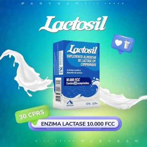 Lactosil Lactase 10.000 FCC (Kit 3x30 Comprimidos)