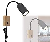 ✔️ INDIVIDUELL EINSTELLBAR - Der Spot ist jeweils beweglich und kann individuell eingestellt werden. Die schlichte und elegante Form der Leuchte passt sich überall gut an.
