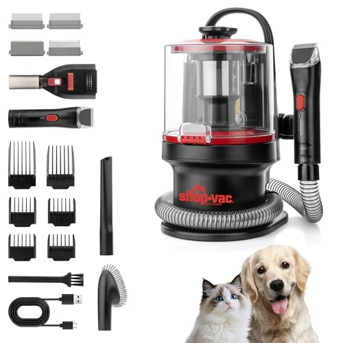 Shop-Vac 4-in-1 Pet Grooming & Vacuum