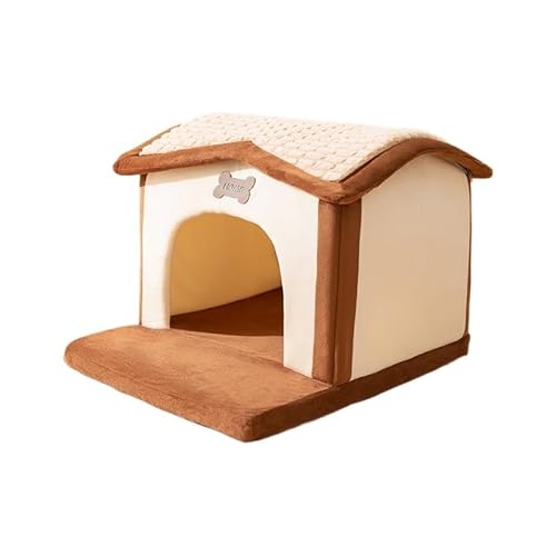 Mizoki 四季対応可撤去式冬暖房住宅タイプの犬小屋 小型犬用マット 広範囲適応 7-28kgまでの愛犬に最適