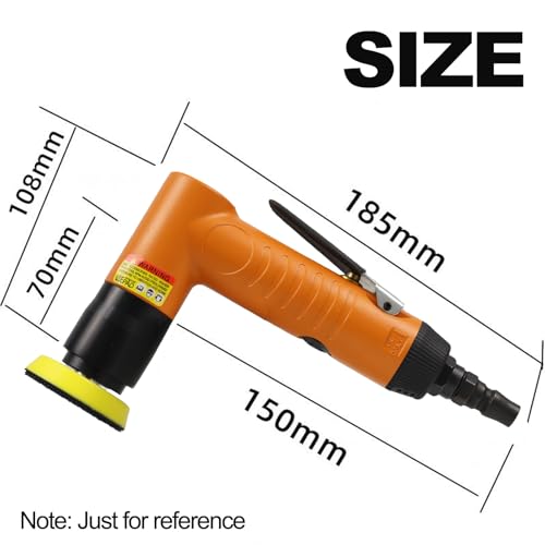 Mini ponceuse d'angle d'air 22 000 tr/min pour polisseuse pneumatique auto