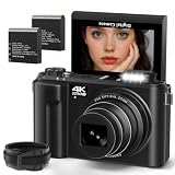 4K Digital Camera for Photography, 88MP WiFi Camera, 24X Optical Zoom