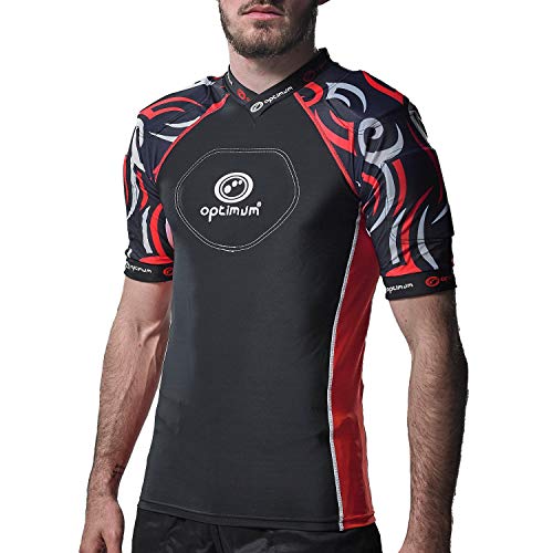 OPTIMUM Protective Top, Maglia Protettiva da Rugby...