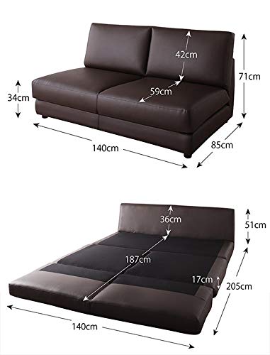 Amazon｜ソファベッドに見えない本格派 ソファーベッド ダブル