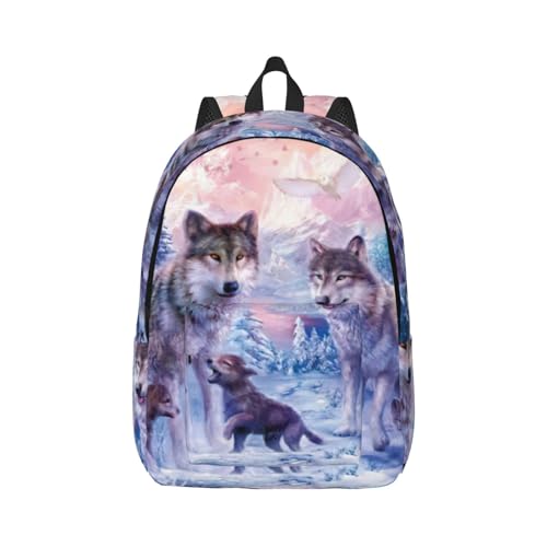 Sac à dos en toile OdDdot 15" motif coq de poule pour voyage