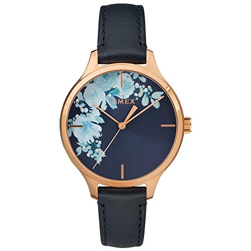 Montre femme Timex TW2R66700 avec bracelet élégant et boîtier en acier