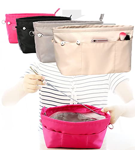 Lckaey Inserção organizadora de bolsa para Neverfull Gm mm graciosa inserção PM em movimento organiz