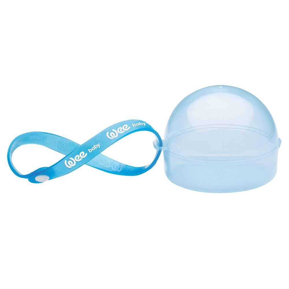 Wee Baby Emzik Saklama Kutusu - Mavi