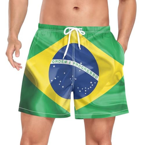 Patriot Flag Swim Trunks for Men Casual Shorts Swimwear Summer Beach Wear S-XXL