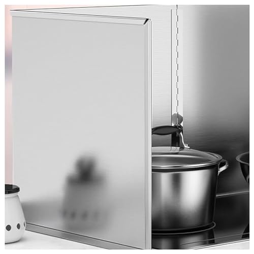 Protector contra salpicaduras de acero inoxidable, protector plegable contra salpicaduras de grasa y protección antisalpicaduras para protección de sartenes de cocina