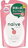 Kracie Naive Body Wash Peach Refill Net Wt.12.84 floz/380ml