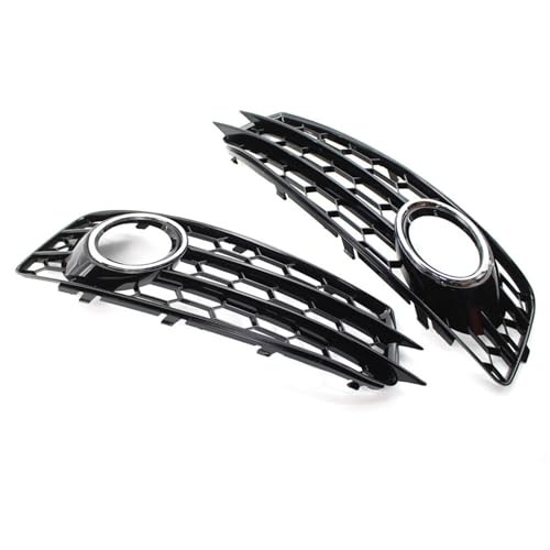 Grille de calandre antibrouillard Audi A3 8P S-Line en finition noir brillant premium