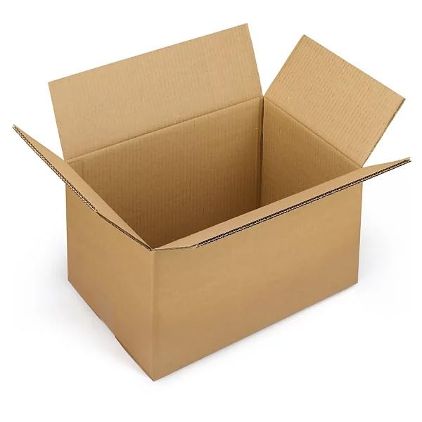 Tezraftaar® Double Wall Cardboard Boxes 62cm x 62cm x 85cm Heavy Duty Shipping Posting Box for Packaging Parcel & Moving House - 24" x 24" x 33" (2)