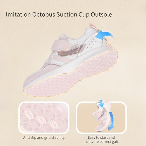 Dr Kong Boys Girls Sneakers Tennis Shoes Kids Breathable Athletic Running Shoes for Toddler/Little Kid3