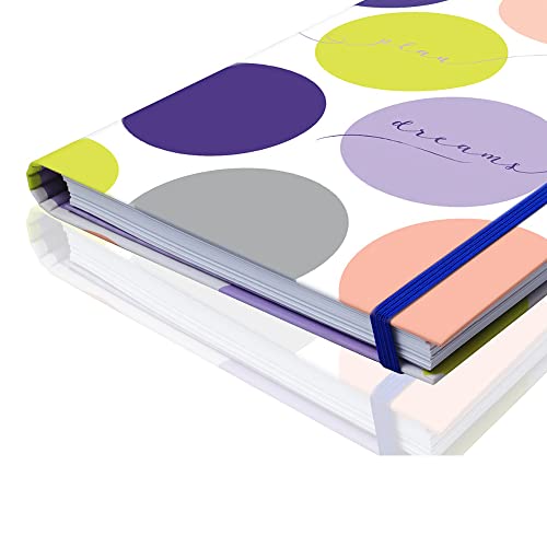 Elegant Notebook Notepad "Color Circle", Hardcover, A5 notebook, Lined 192 pages, Luxury, Elegant Printing Series - Image 2