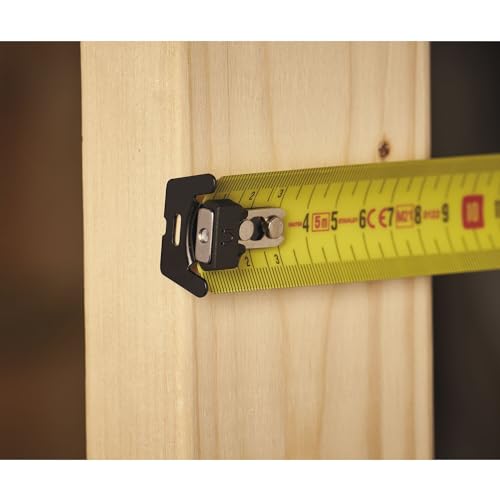 STANLEY FatMax Maßband Bandmaß PRO Autolock (Maßband 8 m Länge, 32 mm Klingenbreite, austauschbare Haken, Mylar Schutzschicht… – Ansicht 5