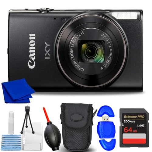 ULTIMAXX Cámara Digital Compacta IXY650 con Accesorios miniatura 1
