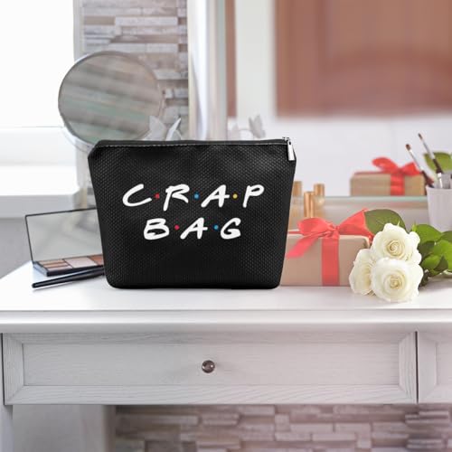 Friend Gifts Makeup Bag Best Friend Birthday Gifts Cosmetic Travel Bag Zipper Pouch Friends Themed Gifts Skincare Bag Christmas Friendship Gifts Beauty Bag for Women Friends Female Girlfriend Wife4