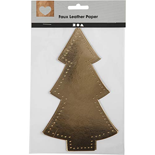 Christmas tree, gold - Image 2