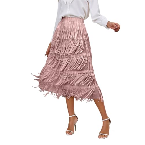 Falda Verano Mujer Falda Acampanada Midi Faldas con Medias Falda Larga Lunares Falda Ganchillo Mujer Mujer Falda Falda Tul Tutu De Tul para Adultos Falda Negra Formal Mujer Falda Pareo Flecos Falda
