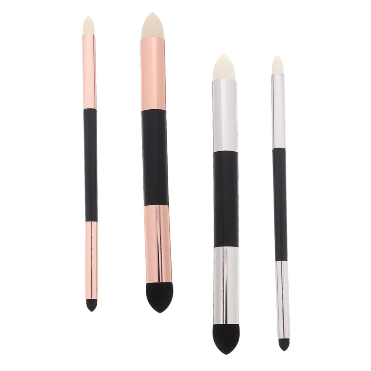 LALAFINA 4pcs Gray Surface Pen Sketch Eraser Dual Tip Artist Blending Pen Highlighting Brush for Art Washable Sketch Tool Reusable Rubbing Brush
