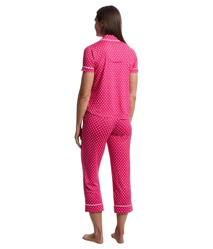 Image of kate spade new york Short Sleeve Cropped PJ Set
