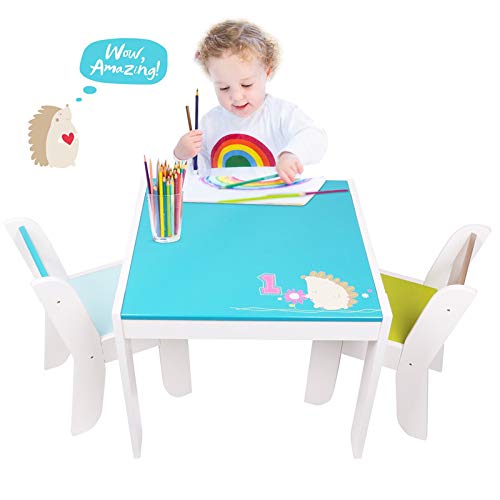 wooden activity table for 1 year old