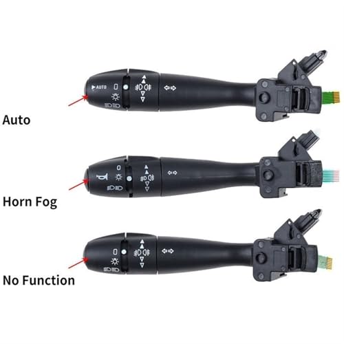Commodo clignotant Peugeot 207 307 mécanisme fluide haute précision - 2
