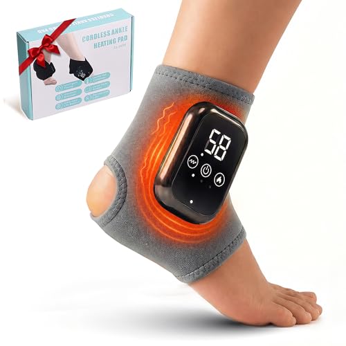 Image of Foot and Ankle Massager with Heat and Compression, 3 Modes
