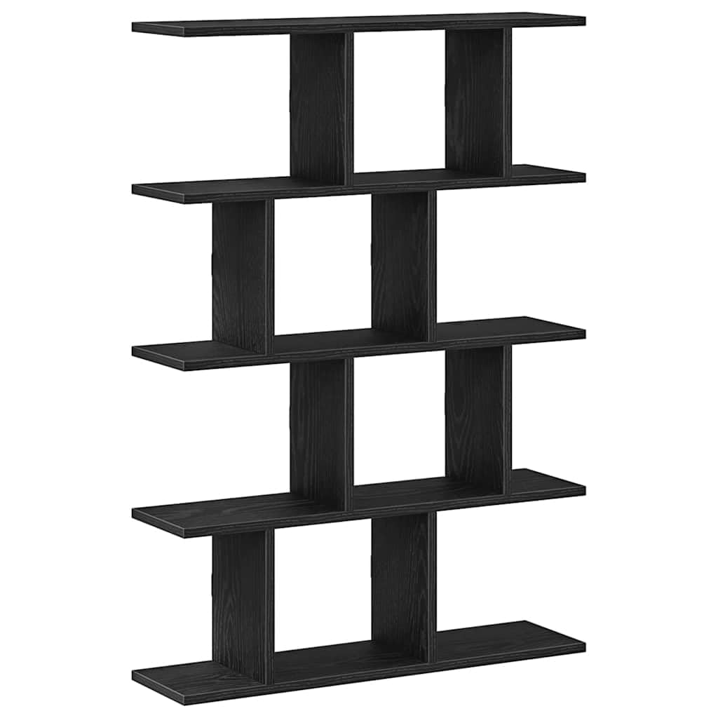 vidaXL Mensola a Cubo da Parete 12 Scomparti Nero in Truciolato, mensola cubo Galleggiante, mensola Scatola Galleggiante, mensola cubo appesa