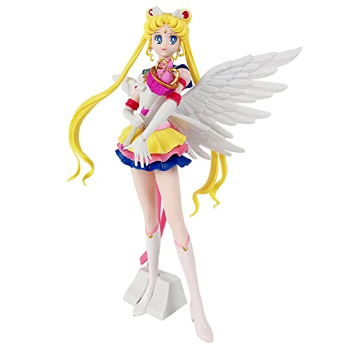 Hilloly Figuras del Sailor Moon, 1 PCS Figuras de Sailor Moon Decoración Sailor Moon Cifras...