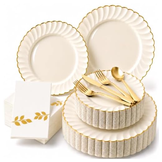 Elegant Disposable Dining Set for Events