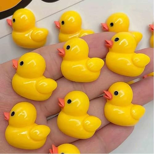 Set de 7 imanes decorativos de pato amarillo para nevera miniatura 5