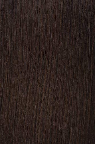 Sensationnel Synthetic Lulutress Crochet Braid - WET CURLY 18" (4 Pack, 4 Medium Browm)