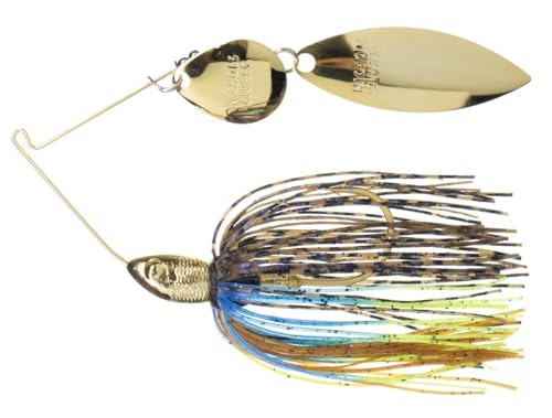 Evitez les accrochages dans les herbiers avec le spinnerbait Catalyst Nichols Lures bluegill