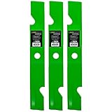 8TEN LawnRAZOR ブレードセット Exmark Toro Lazer Z Turf Tracer Pioneer 52インチ デッキ 103-6402-S 109-6873 (ハイリフト) 3パック