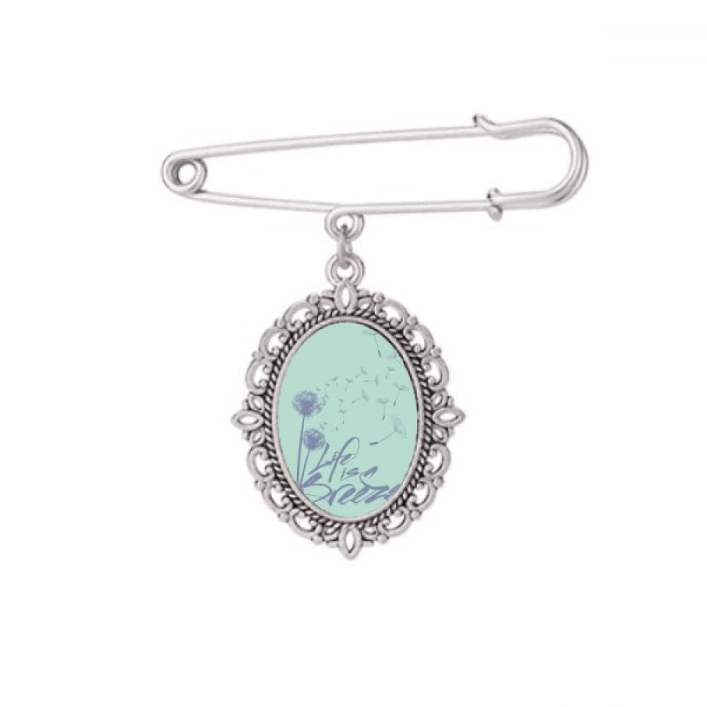 Broche pissenlit M pour robe et chemise chic
