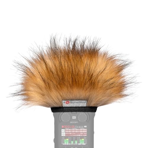 GUTMANN pare-vent Zoom H5 de haute précision en fausse fourrure