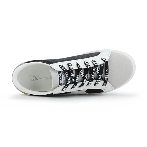 Image of VINTAGE HAVANA Women's Fashion Sneakers | Casual Lace up Low Top Tennis Shoes | Cute Trendy Dressy Sneakers