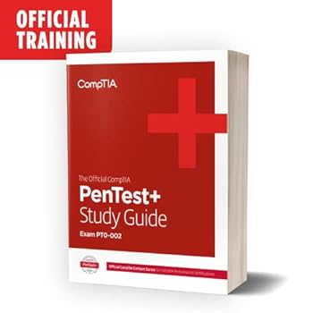 Paperback The Official CompTIA PenTest+ Self-Paced Study Guide (PT0-002) Book