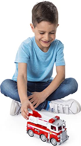 Paw Patrol Ultimate Rescue - Marshall's Ultimate Rescue Fire Truck With Moving Ladder And Flip-Open Front Cab, Ages 3 And Up #TOP3